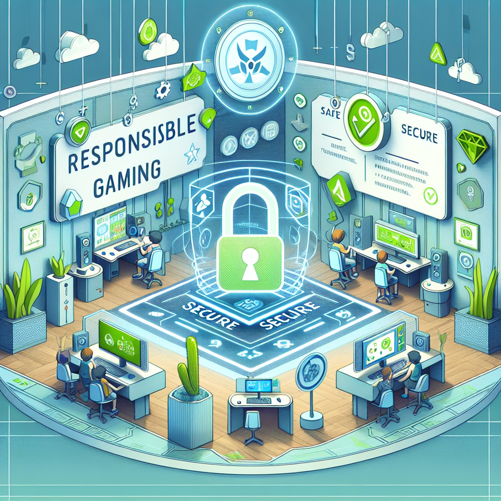 A secure online gaming environment promoting responsible gaming